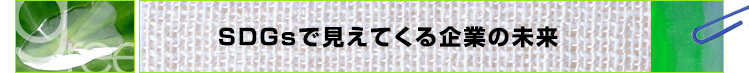 SDGs�Ǹ����Ƥ����Ȥ�̤��