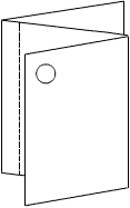 Z折り6面対応(縦型)